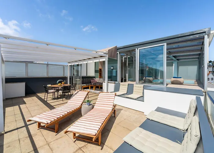 Apartament Penthouse Boa Vista - Private Pool & Sea Views