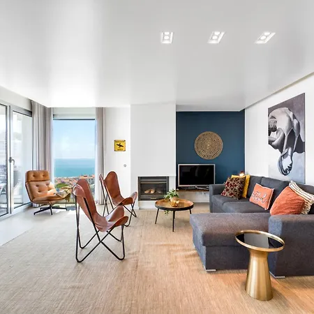 Penthouse Boa Vista - Private Pool & Sea Views Appartamento *